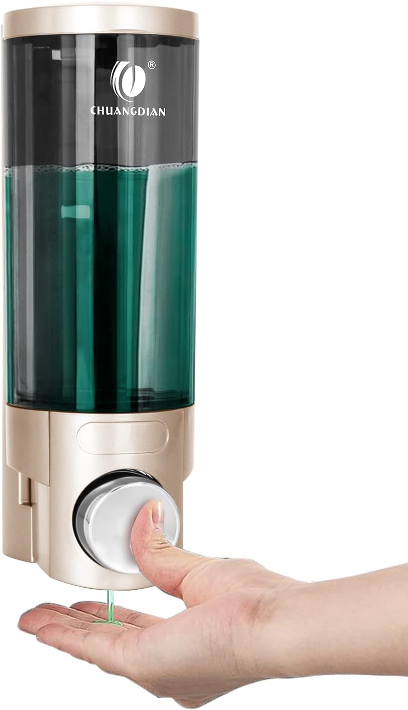 Best Gold Soap Dispenser, Special Soap Dispenser for Bathroom Kitchen, Innovativ...