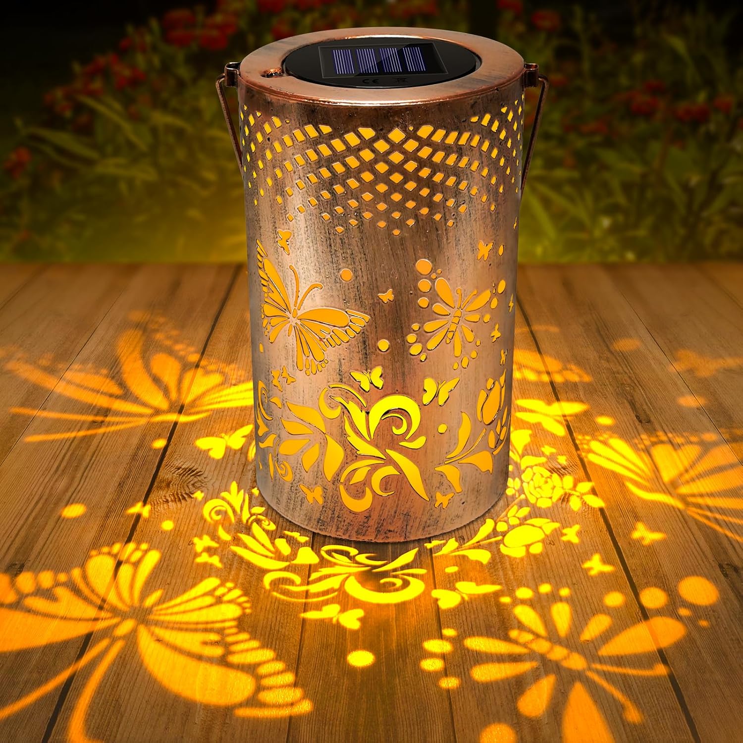 Best Solar Lantern for The Garden, Special Hanging Solar Garden Lights Ornaments...