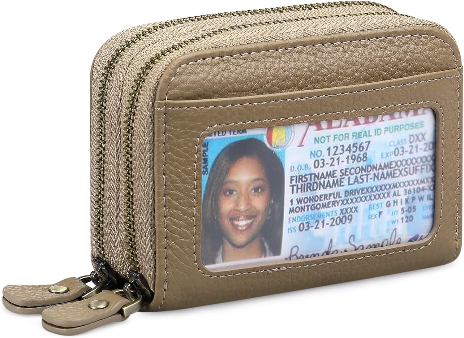 Best GAEKEAO Womens Credit Card Holder, Special Wallet Genuine Leather Card Case...