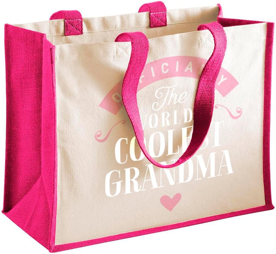 Special Design Grandma Bag, Unique Bag with 21 Litre Volume, High-Quality Fuchsi...