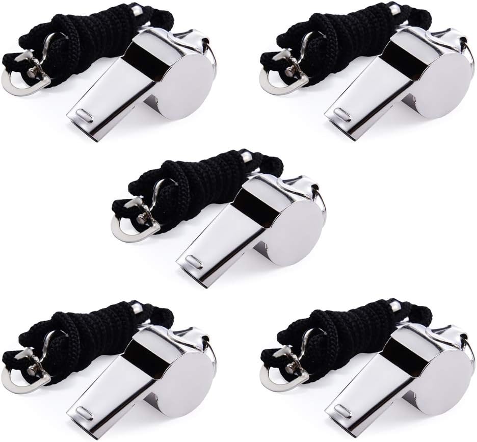 Best YMWALK Whistle, Special Stainless Steel Whistle with Lanyard, Innovative Re...