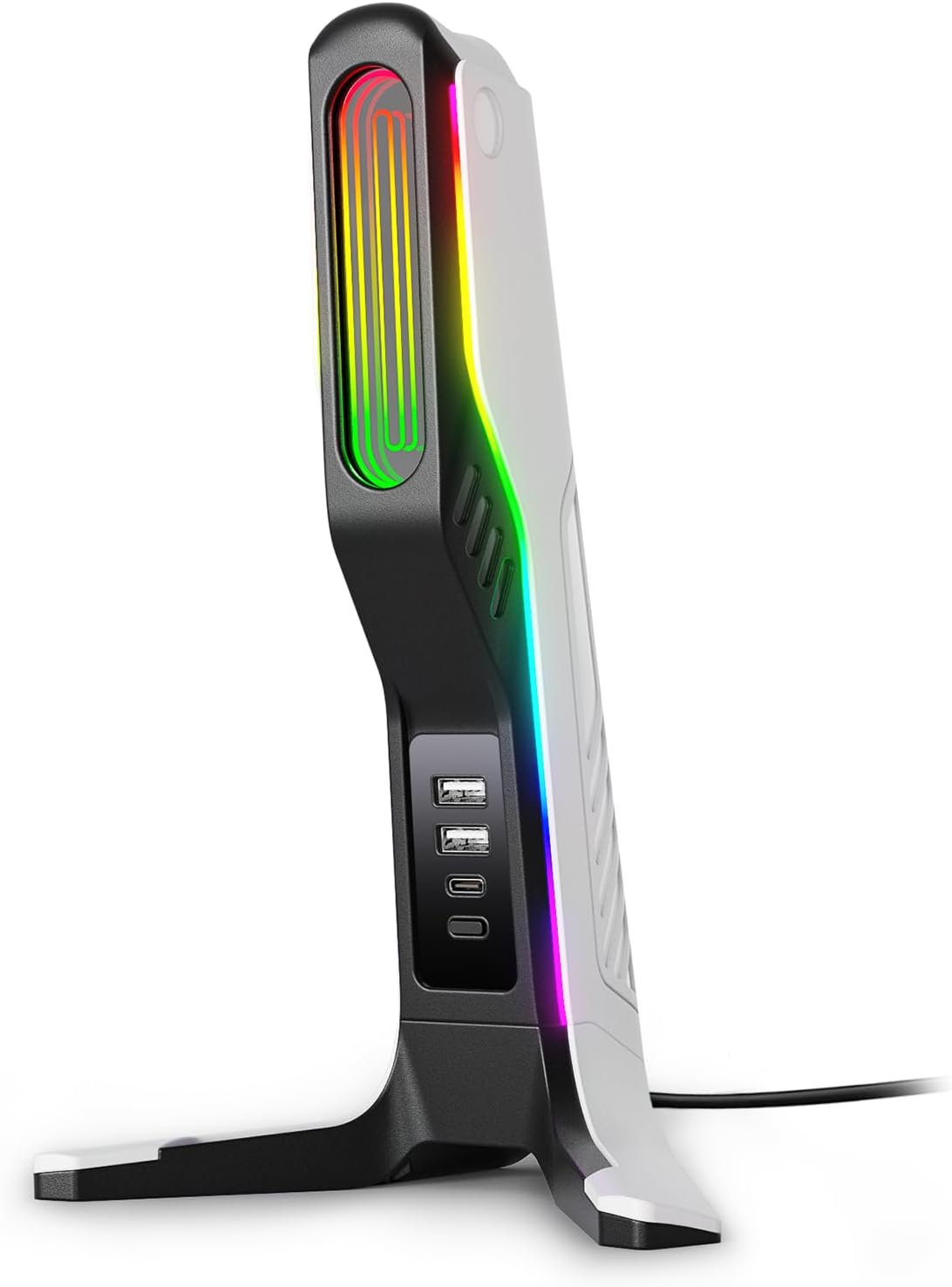 Best IFYOO RGB Gaming Headset Stand, Special Game Headphone Mount for PC Compute...