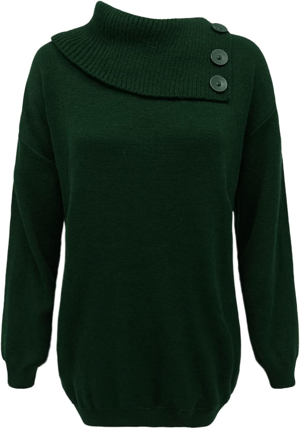 Best Missmister Plain Ladies Sweater, Special Turtleneck Jumper, Plus Size Sweat...