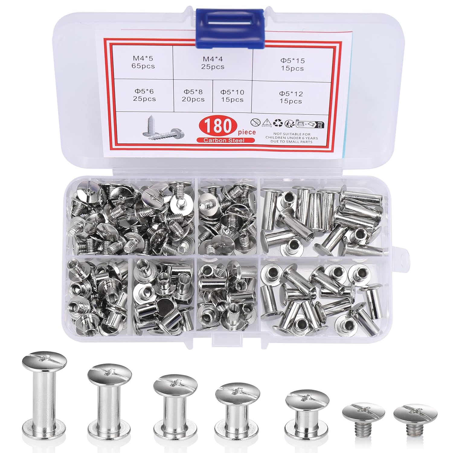 Best Yimomoyi Leather Screws, Special Screws Cross Head Button, Innovative Metal...