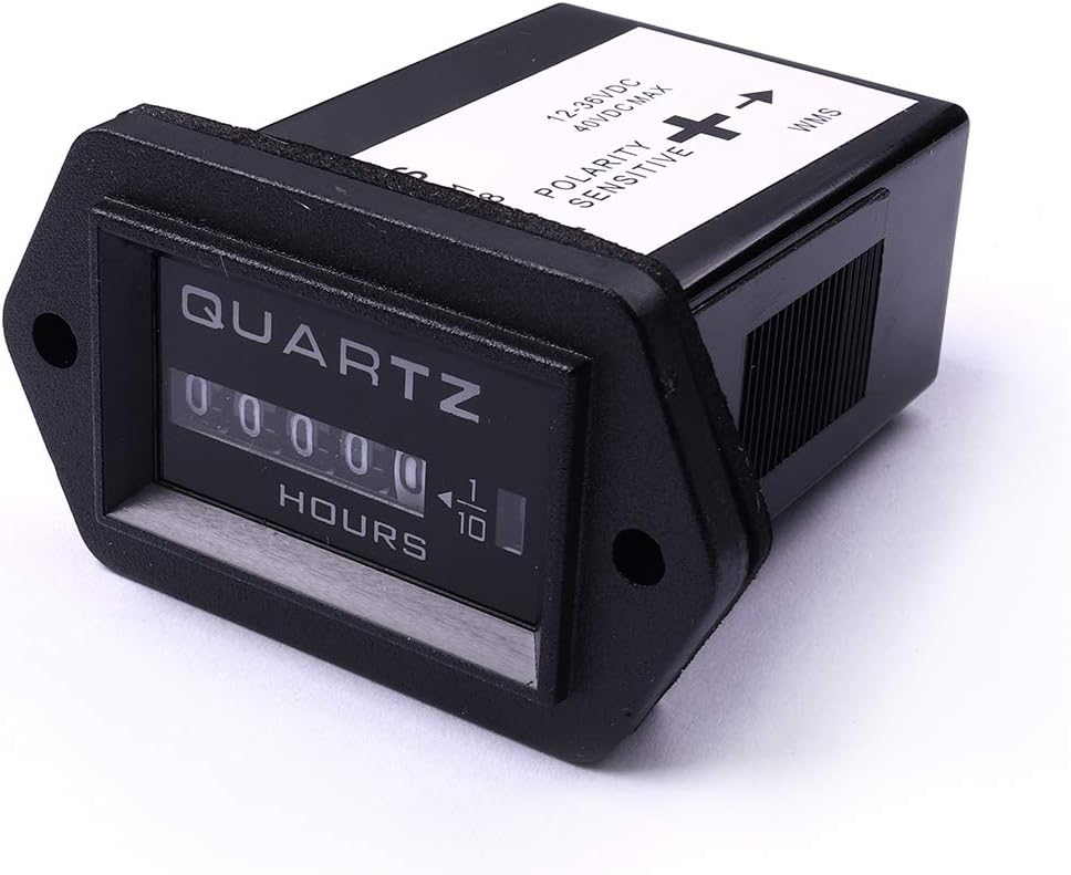 High-Quality ATOPLEE 12v to 36v Truck Tractor Diesel Outboard Engine Hour Meter,...