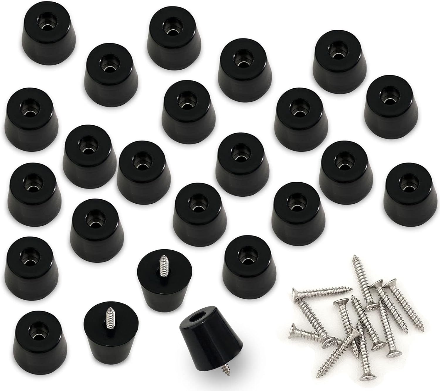 Best Jeyrup Pack, Special Pack of 24 Rubber Feet, High-Quality Chopping Boards F...