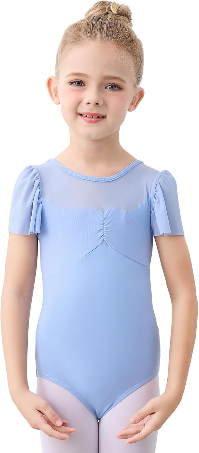 Best boruizhen Ballet Leotard for Girls, Special Puff Sleeve Dance Leotard, Uniq...