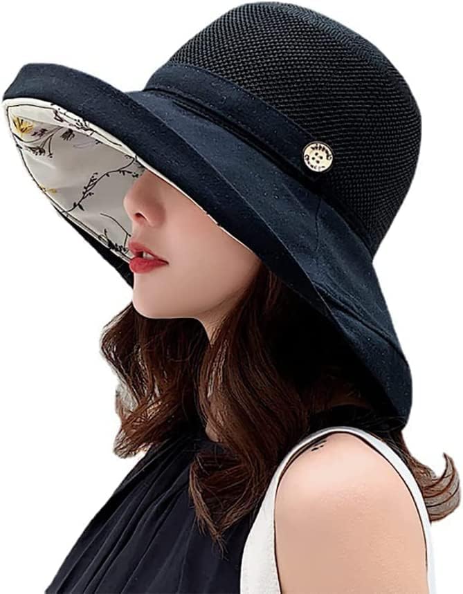 Best Womens Beach Hat, Special Floppy Reversible Sun Hat, High-Quality Wide Brim...