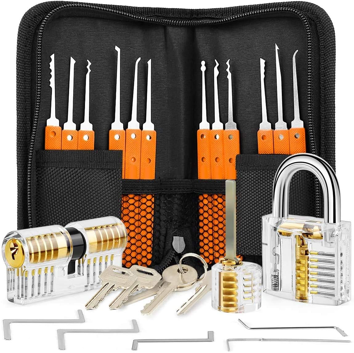 Best GLLBTPT 20pcs Black Tool Handbag, Special Professional Household Set, Innov...