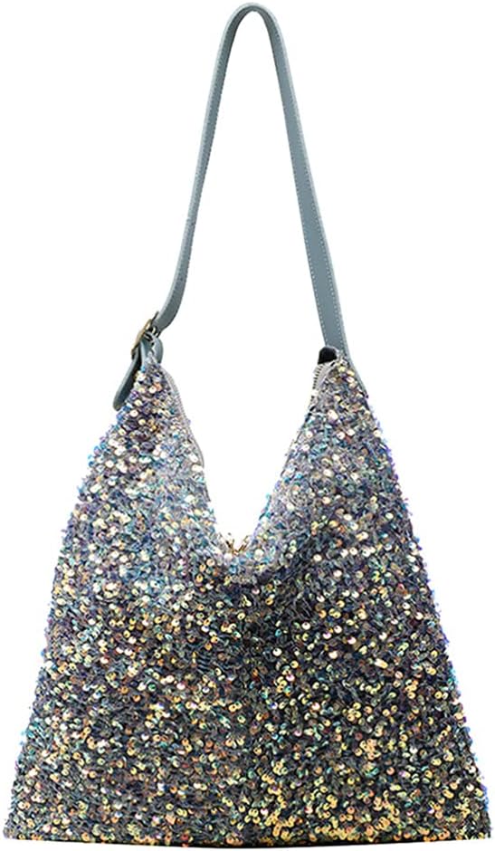 Best SOIMISS Sequin Shoulder Tote, Special Glitter Shoulder Bag, Large Capacity...