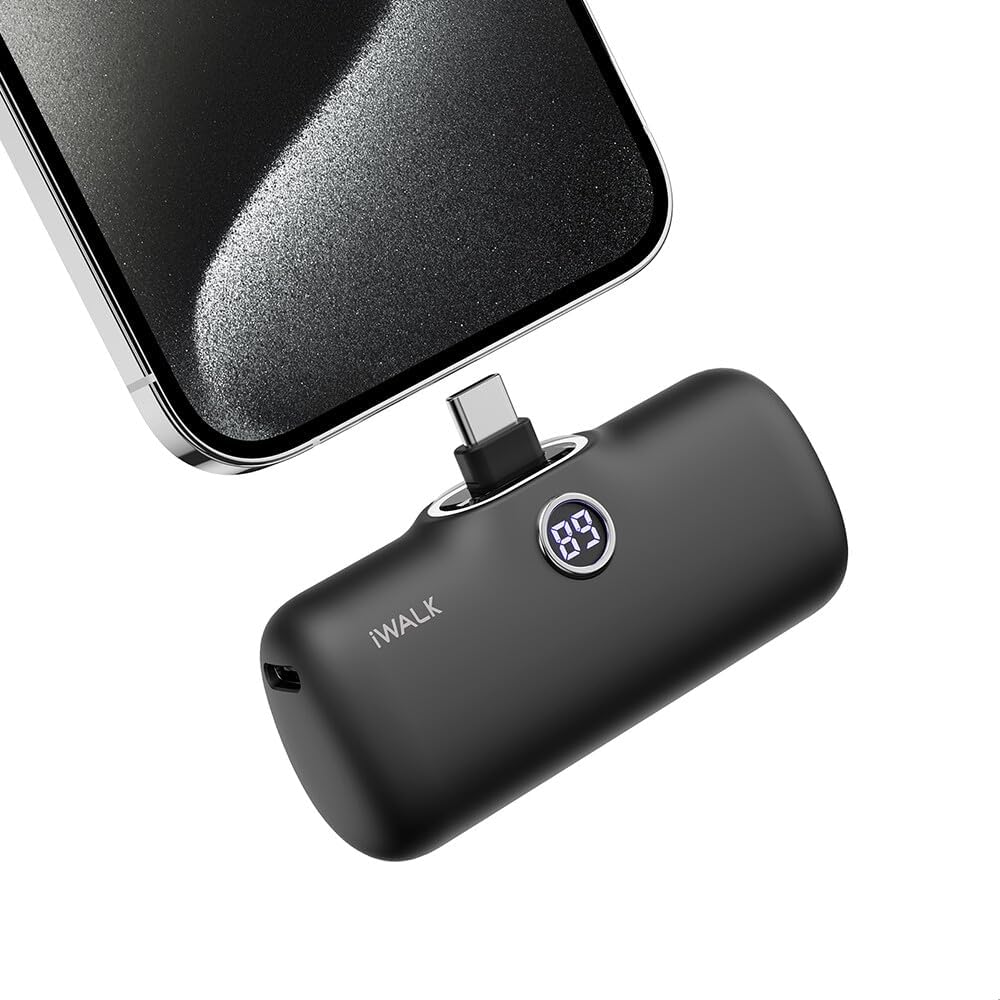 **Best iWALK USB-C Portable Charger, Special 4800mAh 20W Power Bank, Innovative...