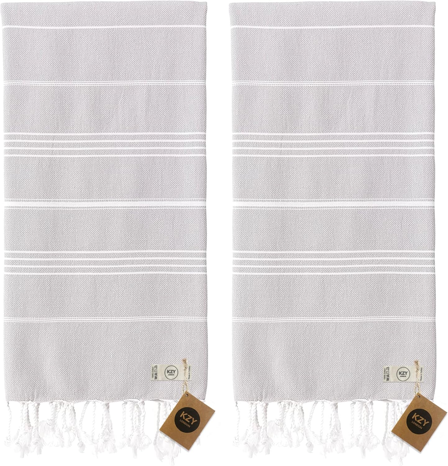 Best KZY LONDON Beach Towel, Special Large Turkish Beach Towels for Camping, Per...