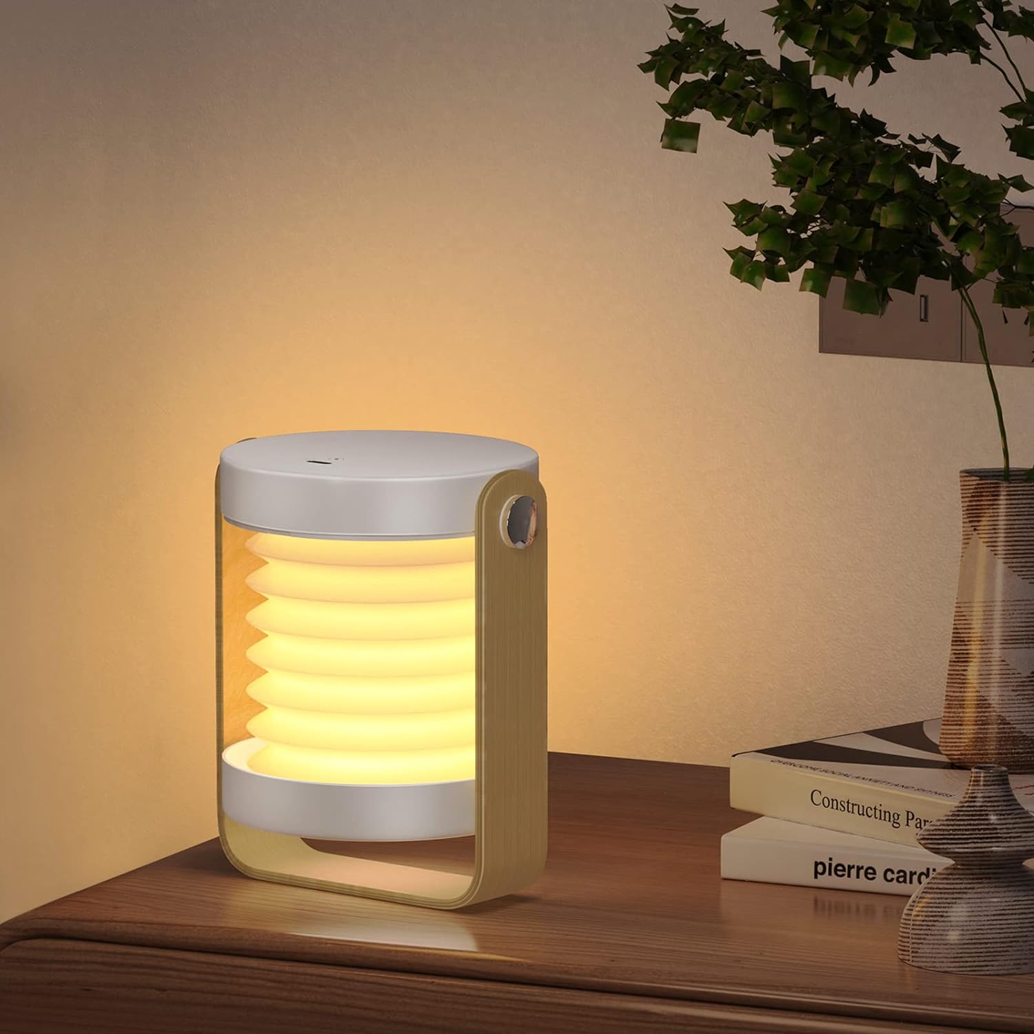 Best Rechargeable Lamp, Special RealPlus Portable LED Lantern, Unique Bedside Li...