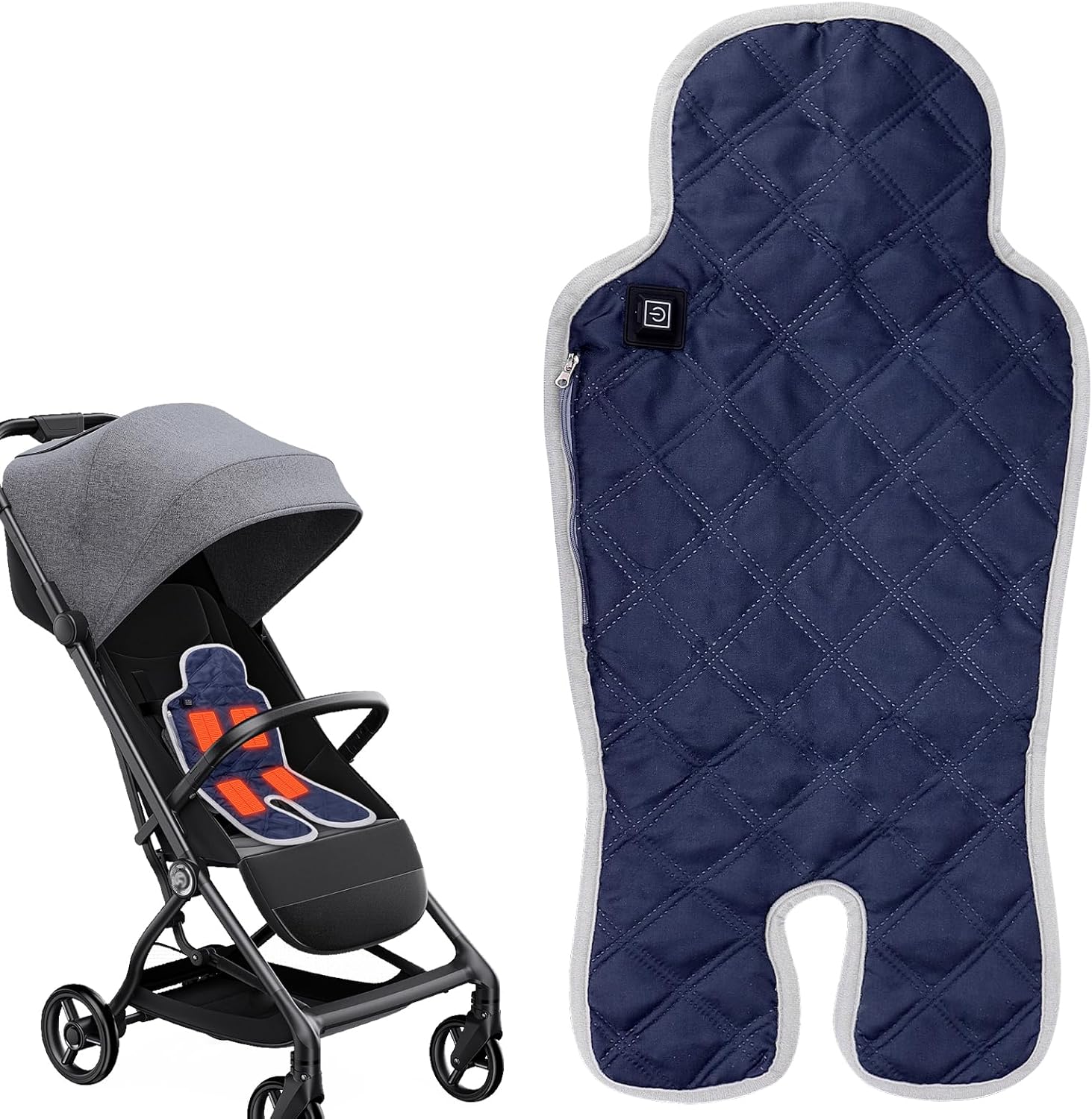 Best Hysagtek Baby Stroller Heating Pad, Special Baby Pushchair Seat Liners, Inn...