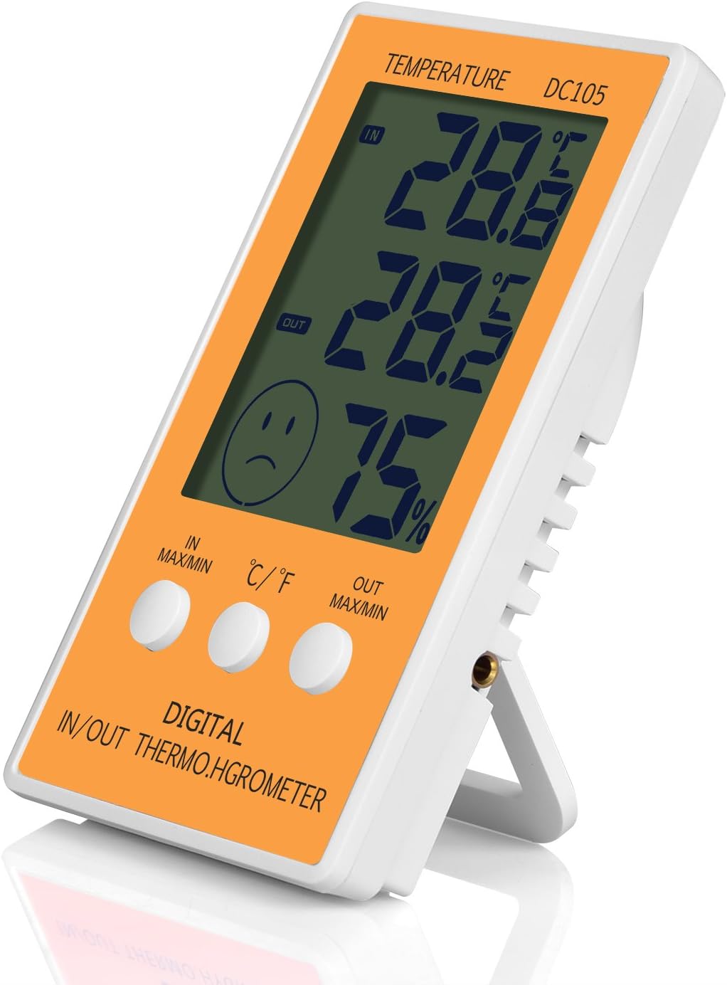 Best Gellvann Digital Thermo-Hygrometer, Special Weather Hygrometer with Max/Min...