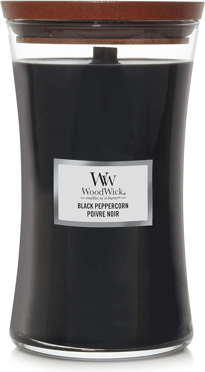 Best WoodWick Large Hourglass Scented Candle, Special Scented Candle with Crackl...