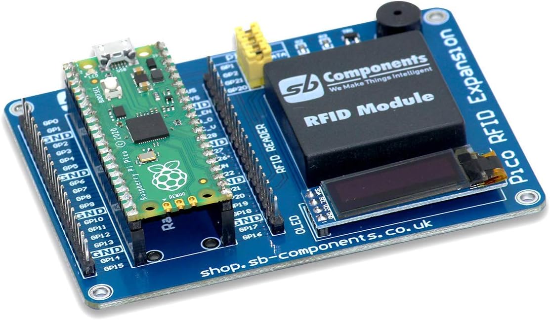 Best SB Components Raspberry Pi Pico Zero, Innovative Pi Pico RFID Expansion, Un...