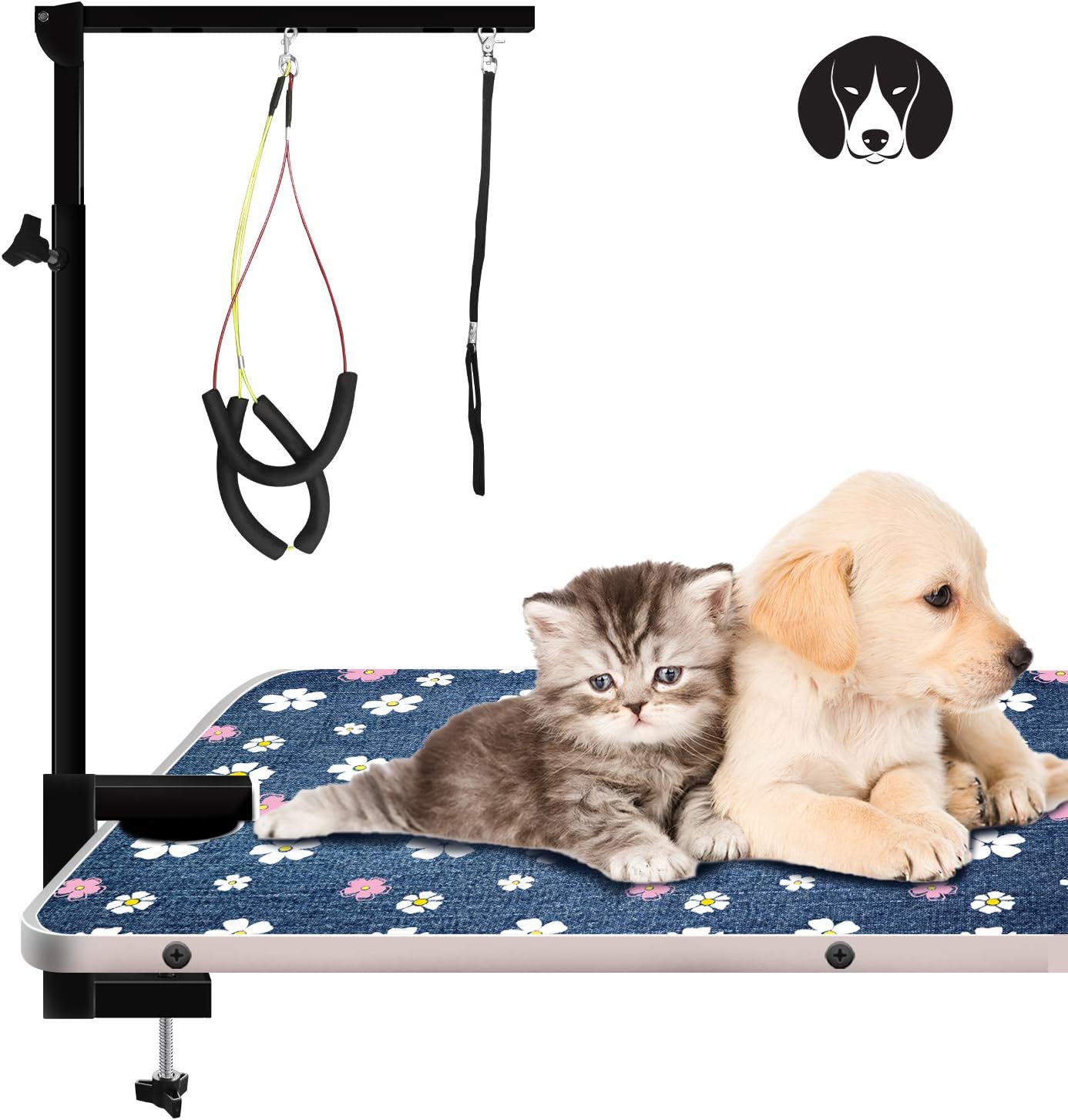 Best Urban Deco Pet Grooming Arm, Special Portable Two Grooming Arms for Pet Gro...