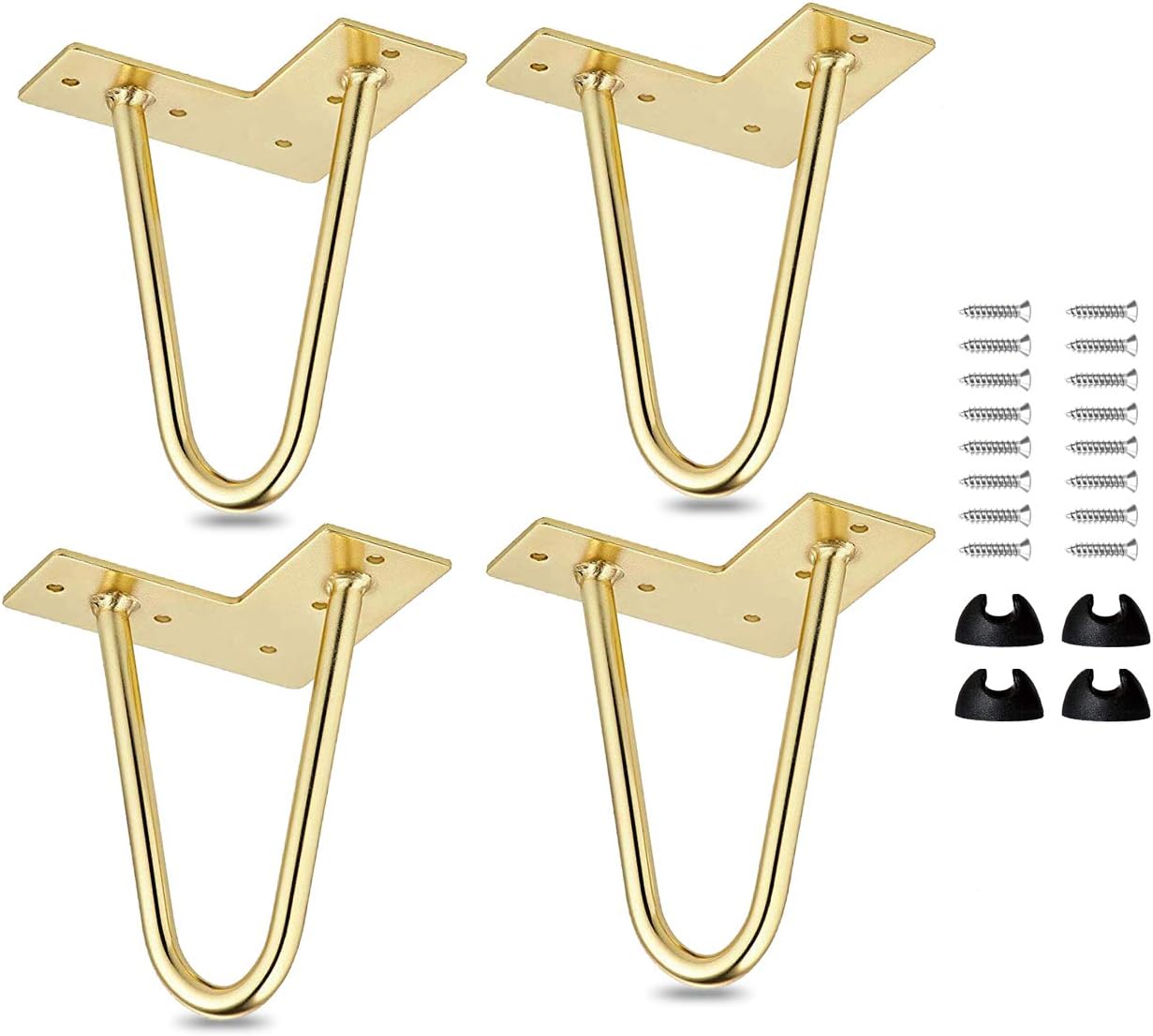 Best 8 inch / 20cm Hairpin Table Legs, Unique La Vane Furniture Legs, Innovative...