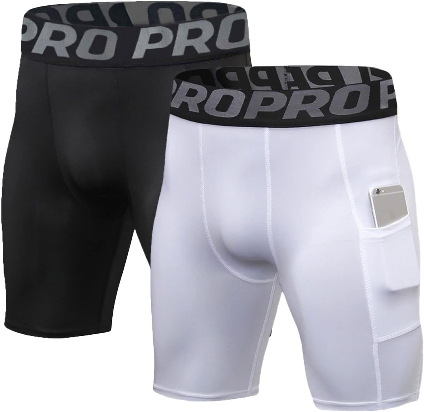 Best LANBAOSI Men's Compression Shorts, Special Athletic Running Underwear with...