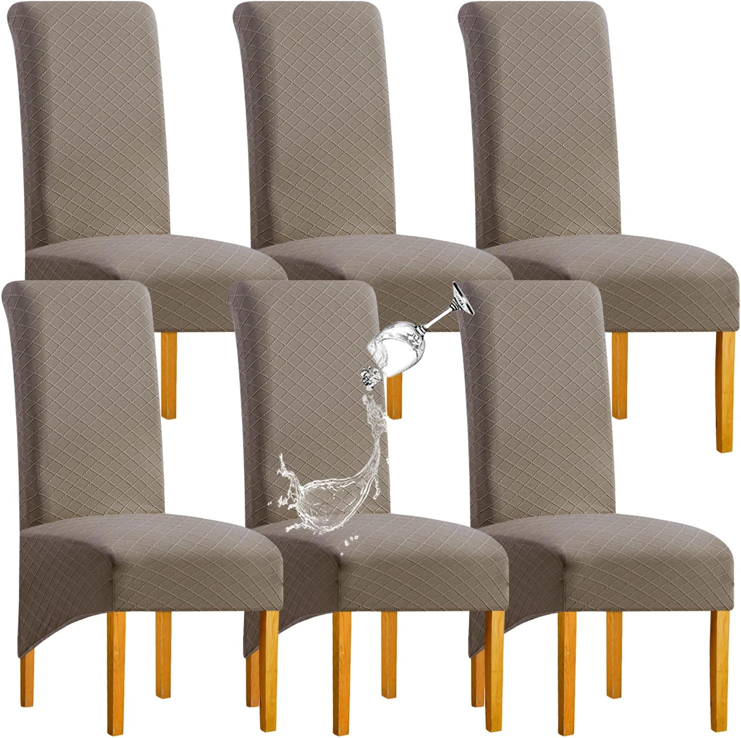 High-Quality SHENGYIJING Stretch Chair Covers, Special Removable Washable Parson...