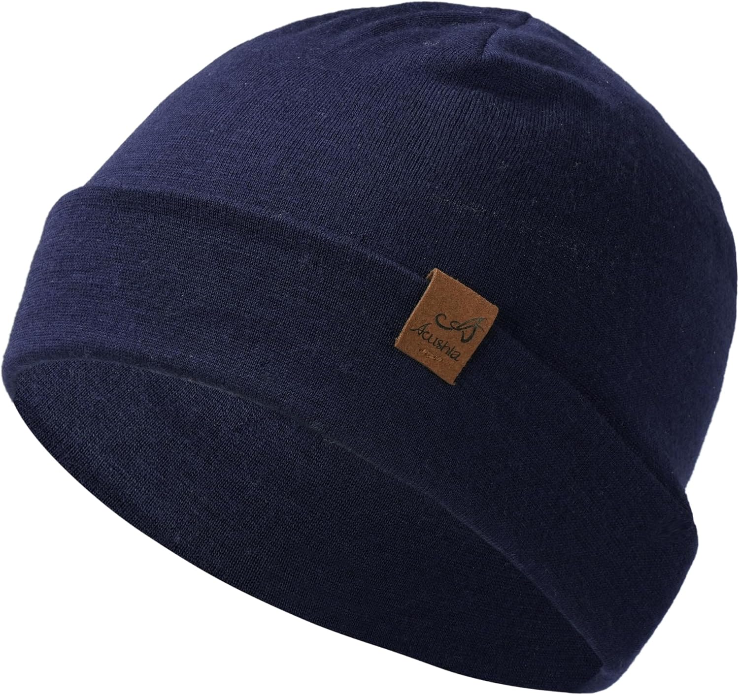 Best ACUSHLA Merino Wool Cuff Beanie, Special 100% Merino Wool Beanie for Men, H...