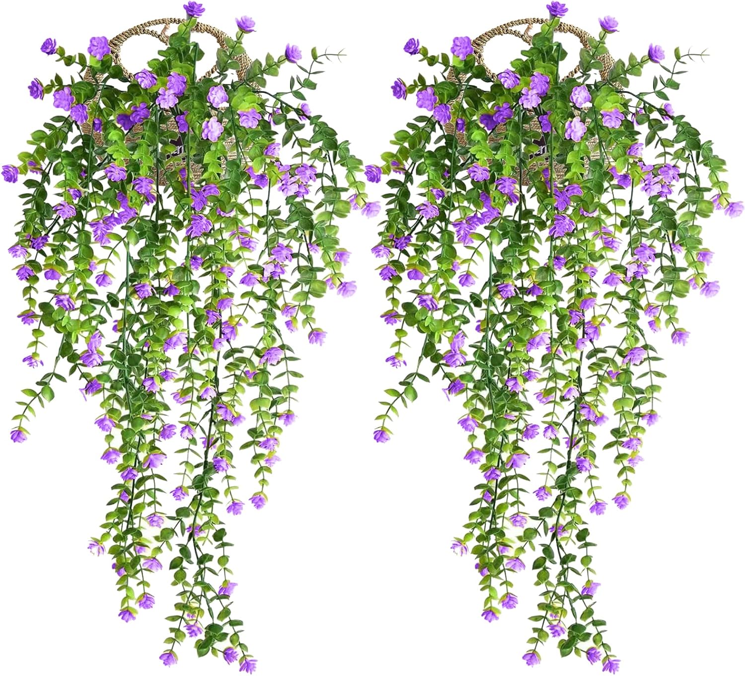 Best MJARTORIA 2 PCS, Special Artificial Ivy Garland, Unique Fake Flowers, Innov...