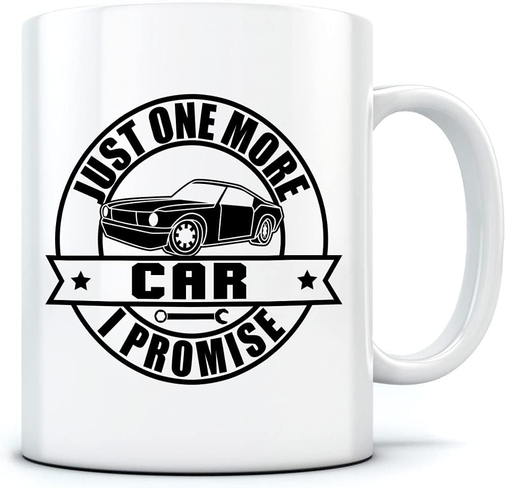 Best Mug for Tea Coffee, Special Car Enthusiast Mug, Innovative Funny One Size M...