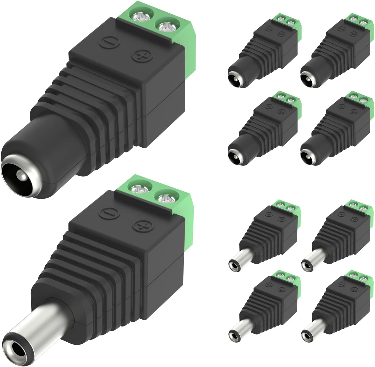 Best VCE DC Power Connector, Special 12V Power Jack Plug for CCTV Camera, High-Q...