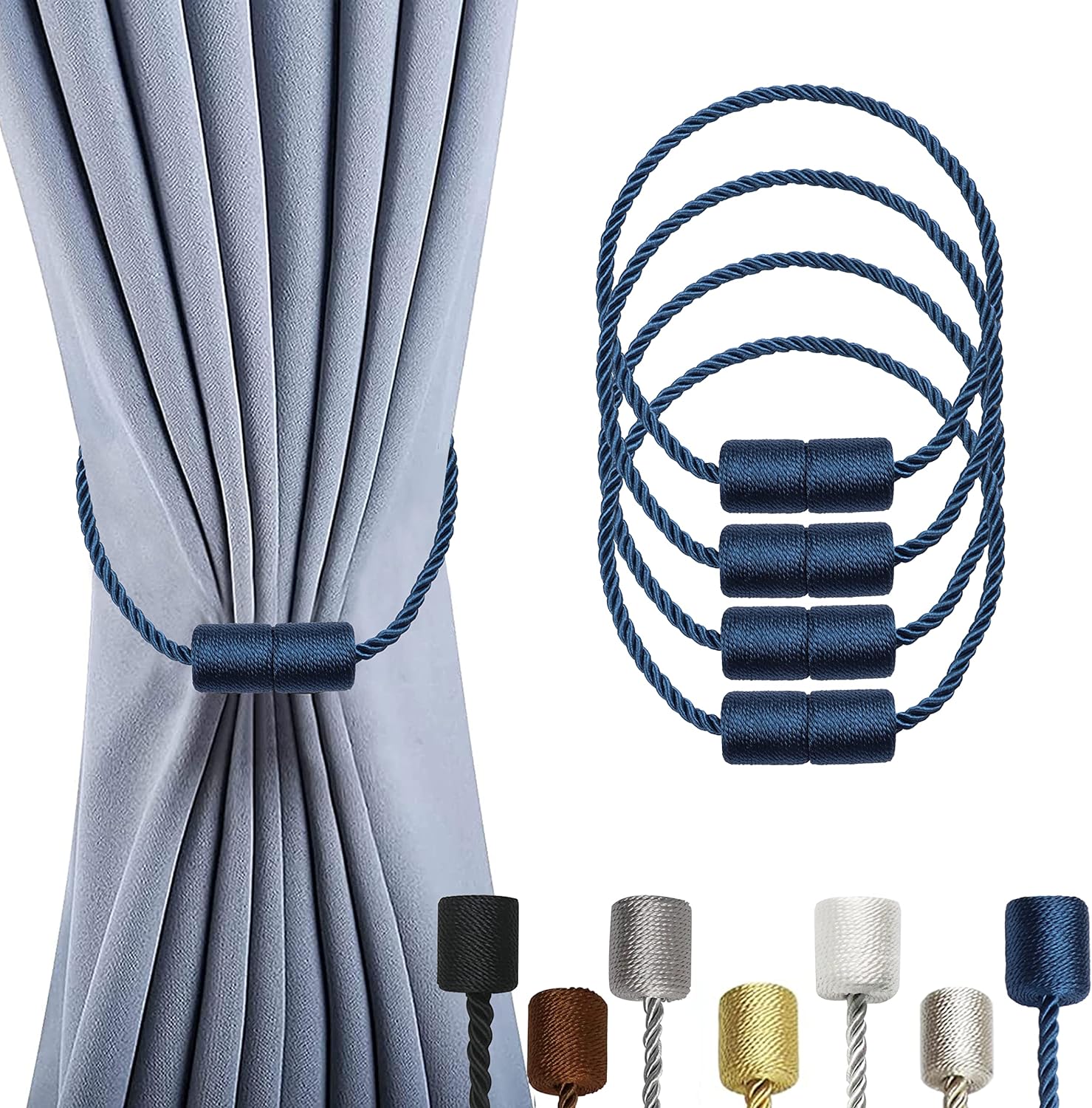 Best OCIOLI Magnetic Curtain Tiebacks, Special Curtain Holdbacks, Innovative Cur...