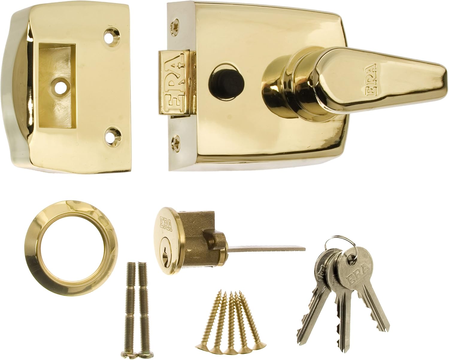 Best ERA 1630-31 High Security Replacement Nightlatch, Special 60mm Nightlatch w...