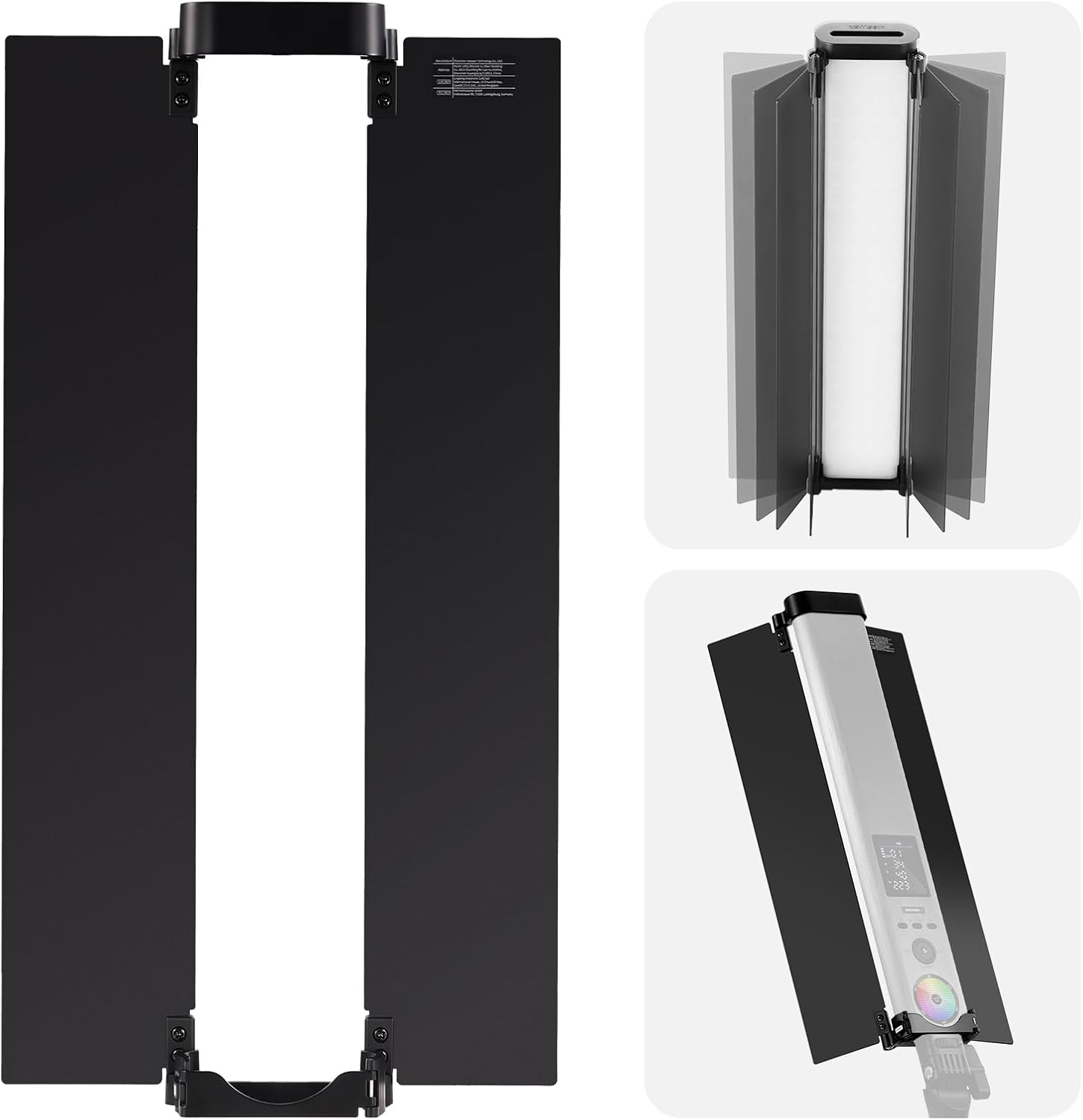 Best NEEWER Metal Barndoors, Special Barndoors for BH30S Light Stick, Innovative...