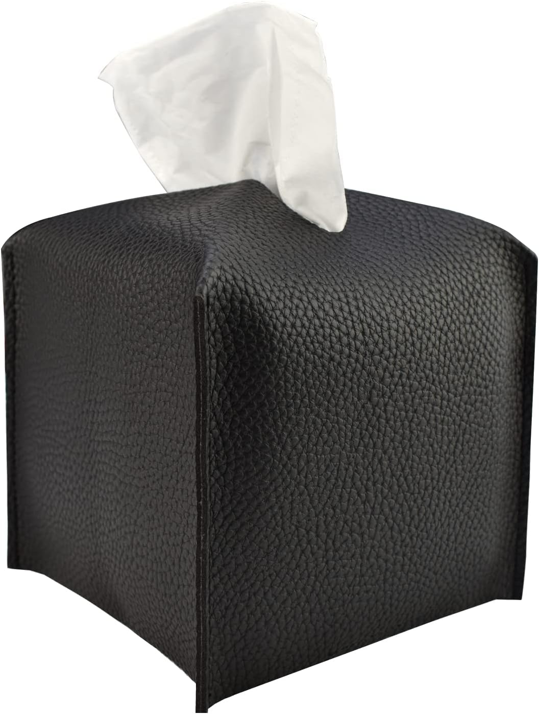 Best Ulife Mall Tissue Box Cover, Modern Tissue Box Holder with PU Leather, Spec...