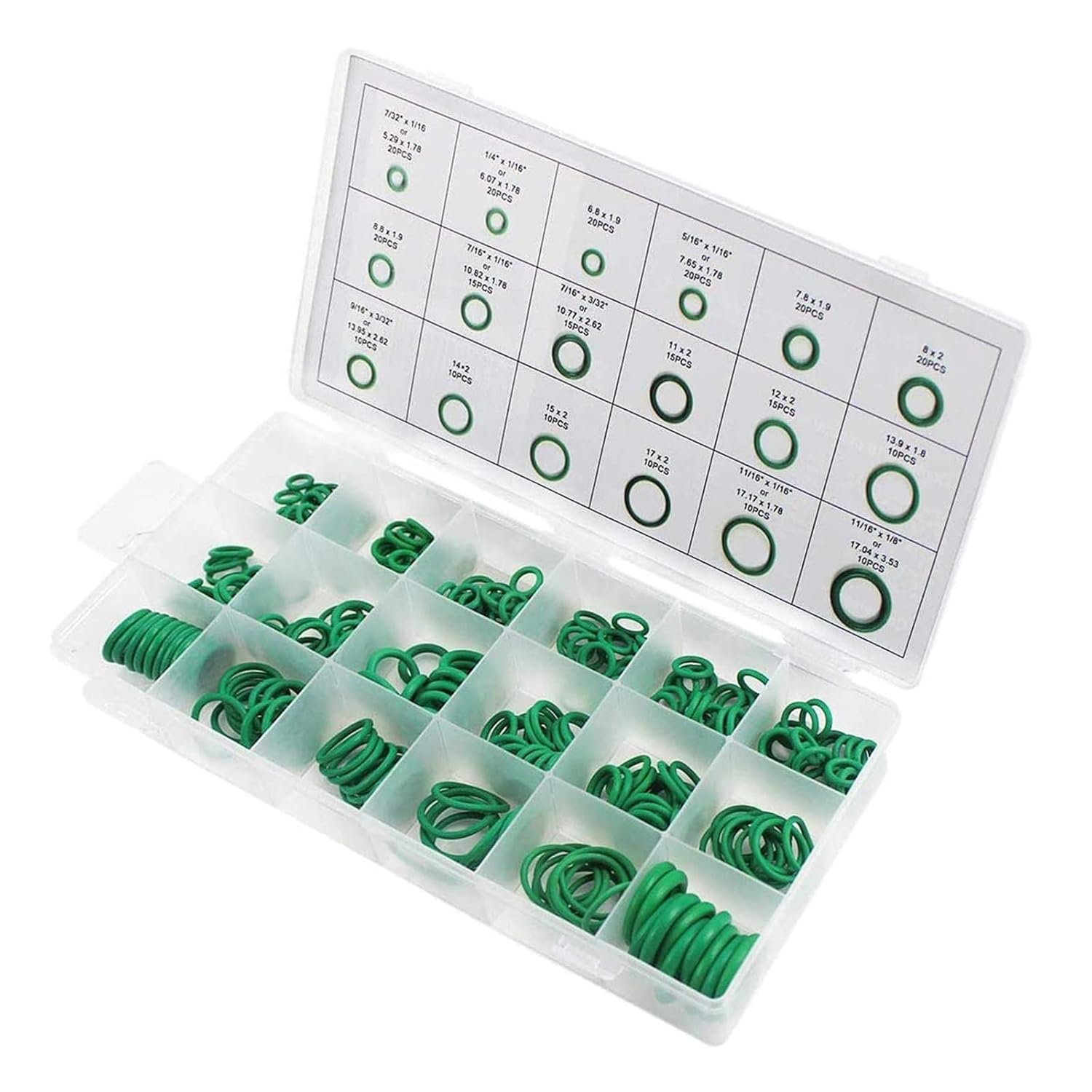 Best O-Ring 270pc Assortment, Special Sealing O-Rings for A/C Automotive, High-Q...