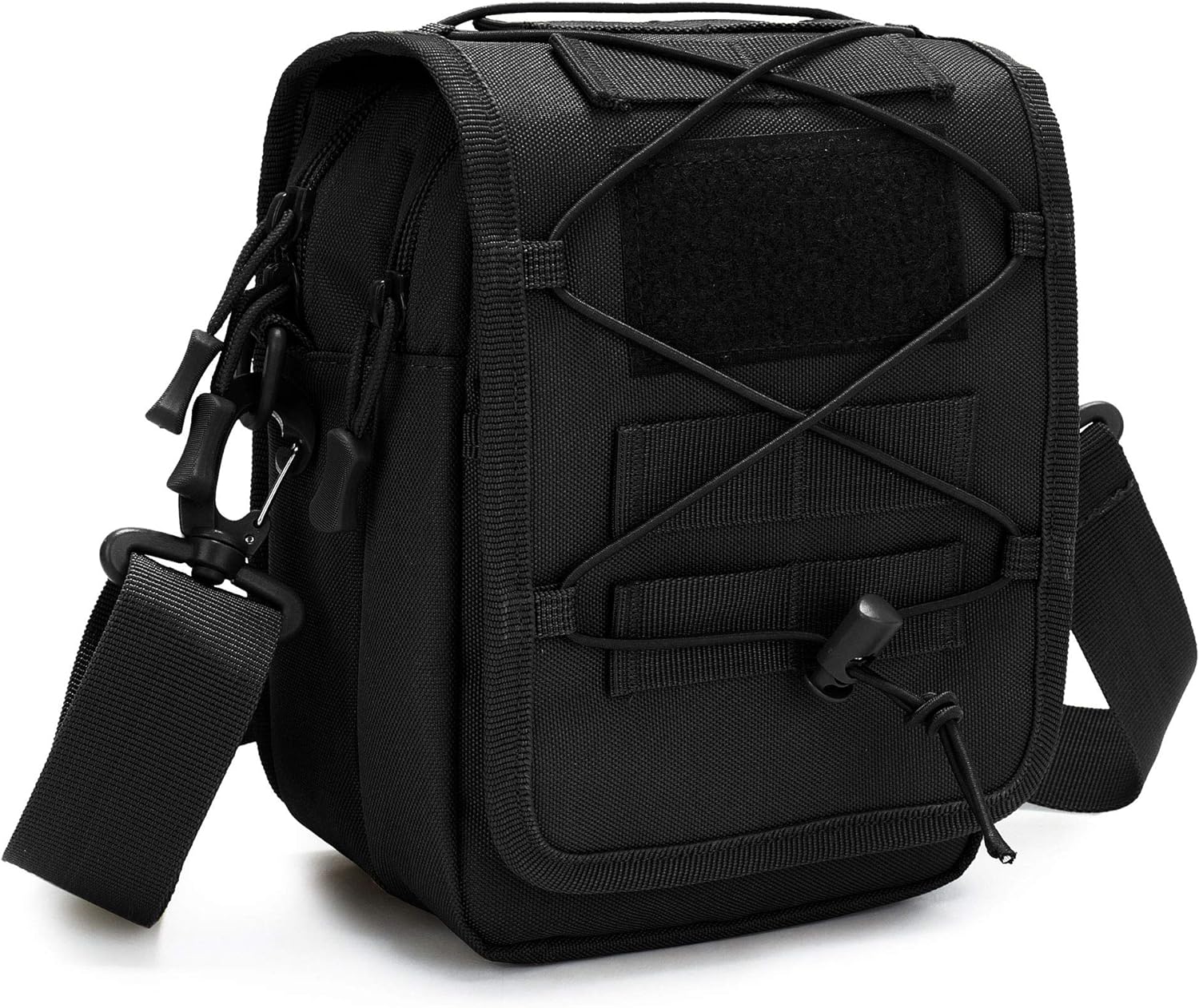 Best HUNTVP Tactical Messenger Bag, Special Mens Shoulder Bags with Molle System...