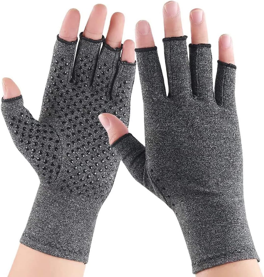Duffy® Large Compression Gloves- Arthritis Pain Relief -Gloves for Women & Men-...