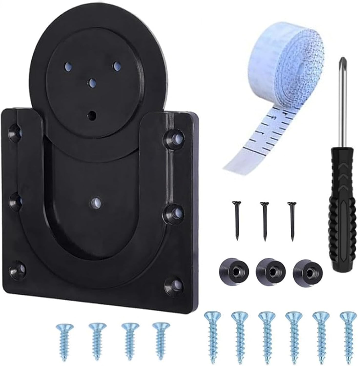 Dartboard Bracket Hanging Kit, Wall Mounted Dartboards Holder with Oche Tape Mea...