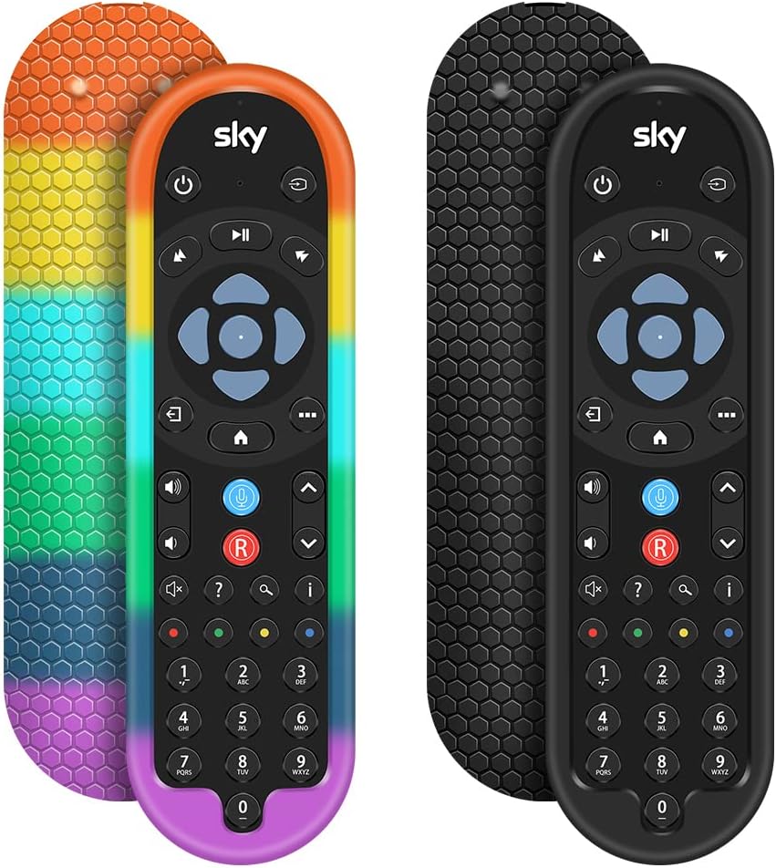 Best SKY Q Remote Control Cover, Special Silicone Case for EC201 EC202 2020 Remo...