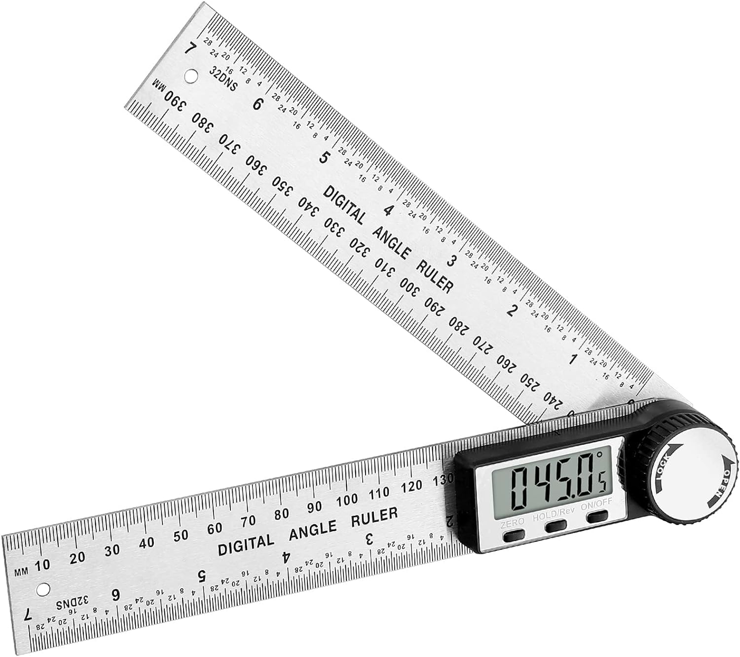 Best XUNTOP Digital Angle Finder, Special Protractor for 7 Inch Stainless Steel...