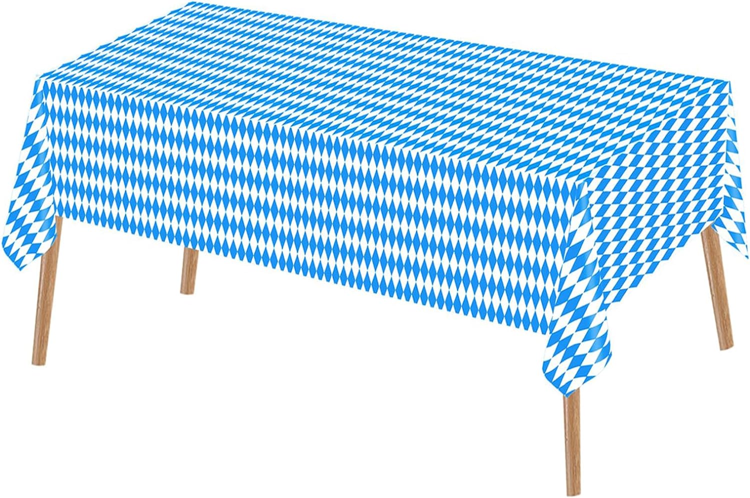 Dololoo Party Tablecloth Reusable Tablecloth 137x274cm Table Cover Rectangular P...