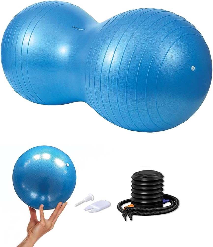 Best DumanAsen Exercise Ball, Special Peanut Ball for Fitness, Unique Ball for Y...