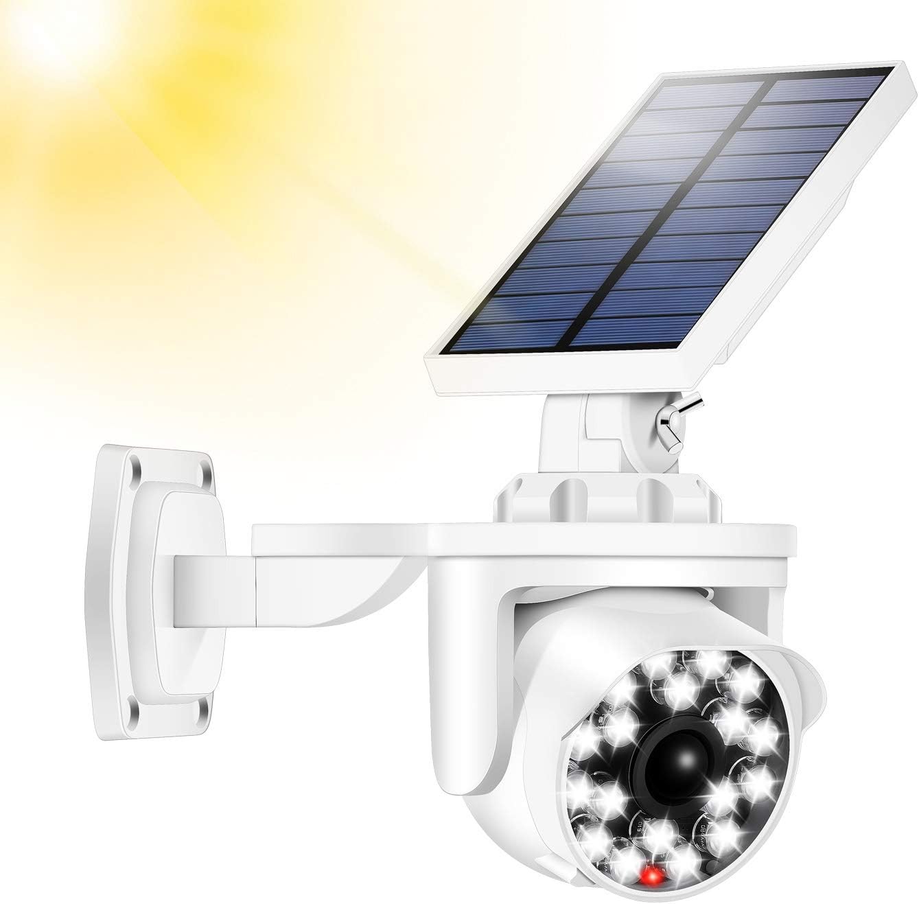 Best Goodatech Solar Motion Sensor Security Light, Special Integrated Dummy, Uni...
