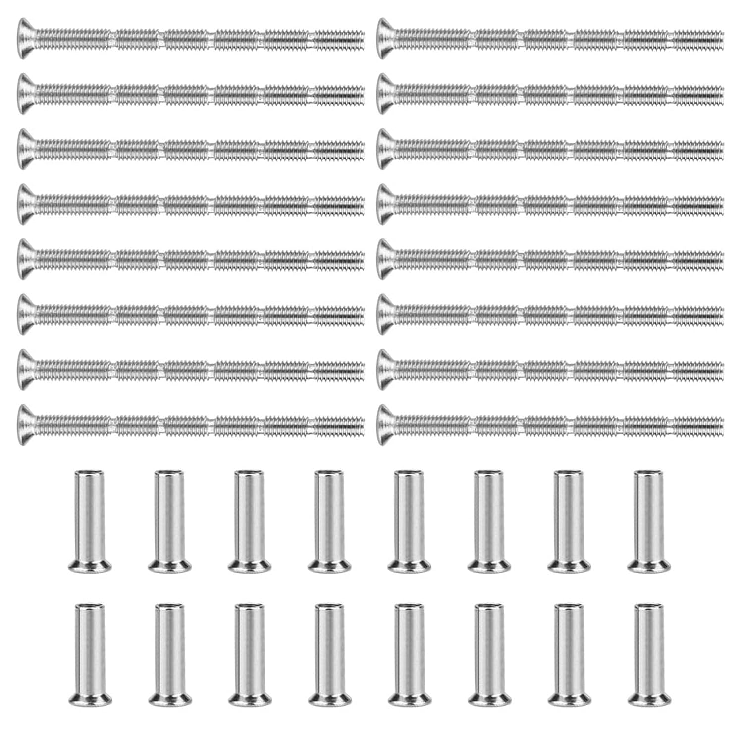 Best Jeyrup Pack of 16, Special Connection Screws Sleeves, Innovative M4 Door Ha...