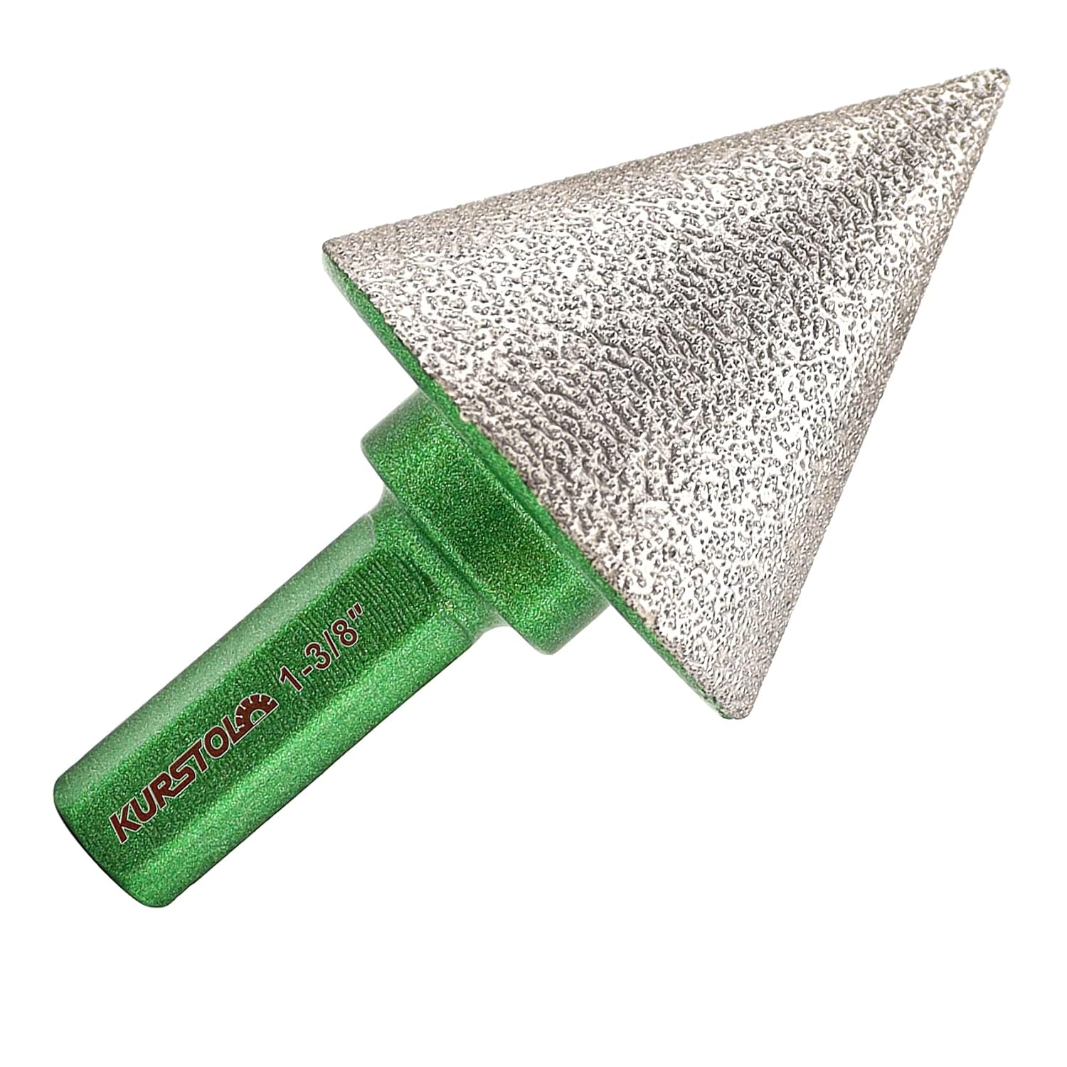 Best KURSTOL Diamond Cone Tile Bit, Special Diamond Countersink Drill Bit 35mm X...