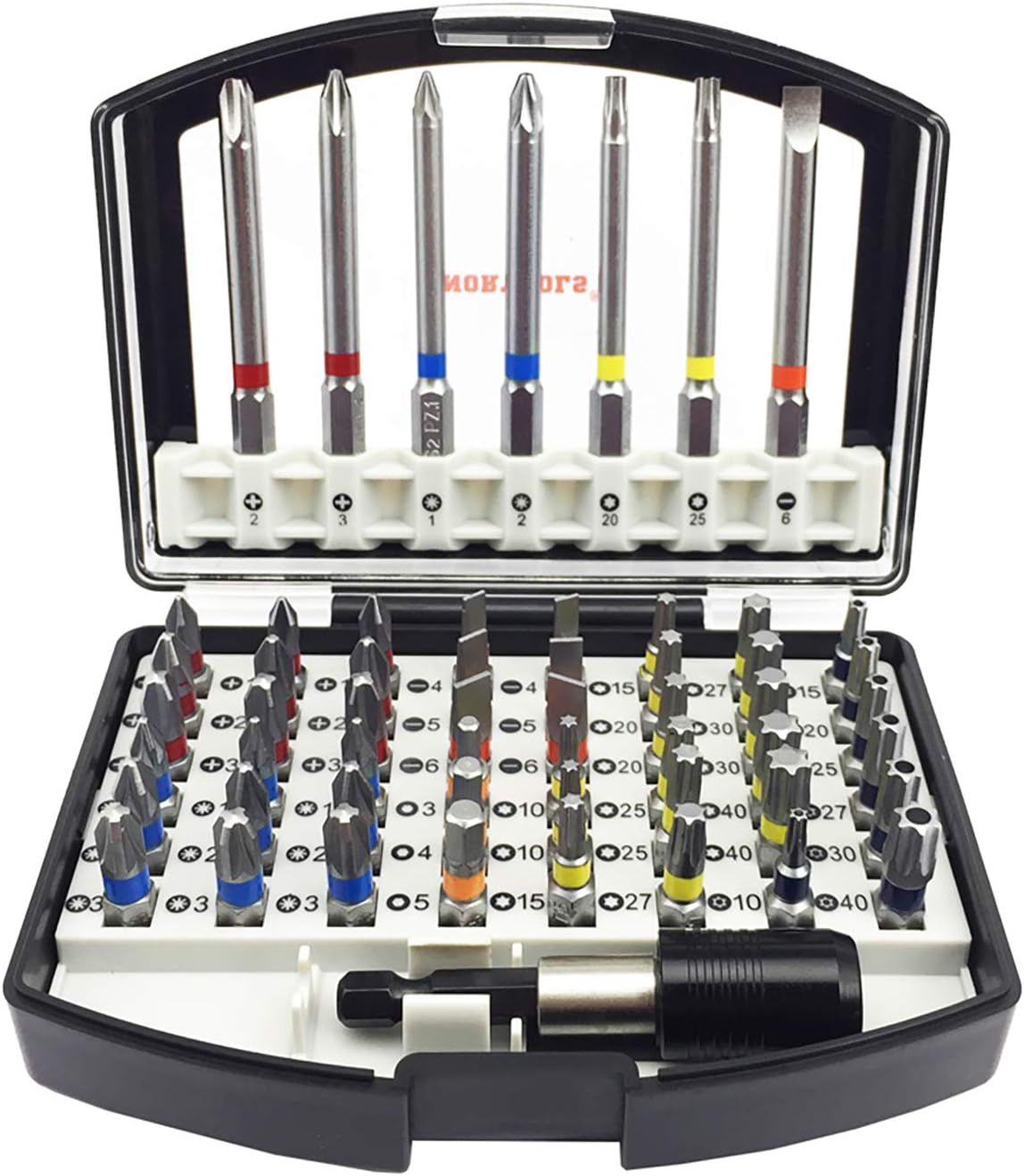 Best NORTOOLS 56PCS Screwdriver Bits Set, Special S2 Screwdriver Kit with Magnet...