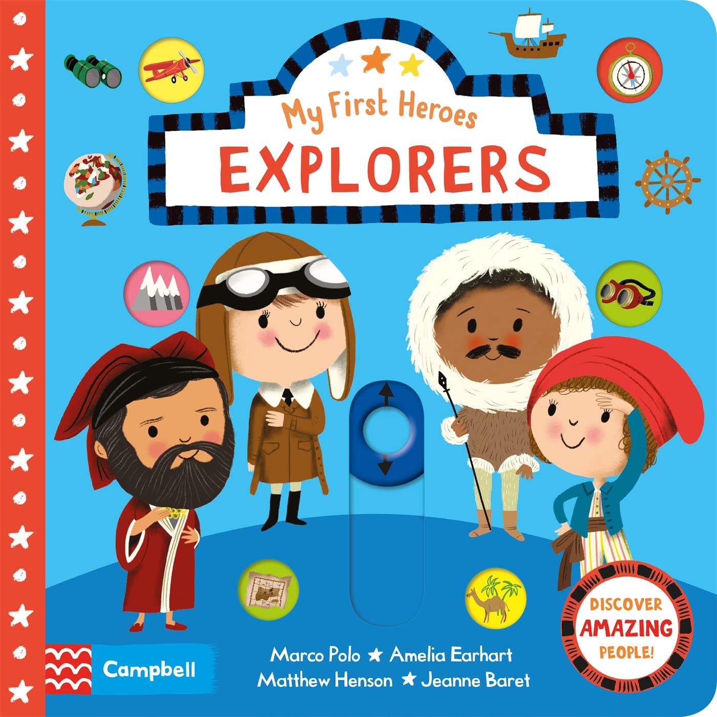Best Campbell My First Heroes, Innovative Explorers Book for Kids, Amazing Child...
