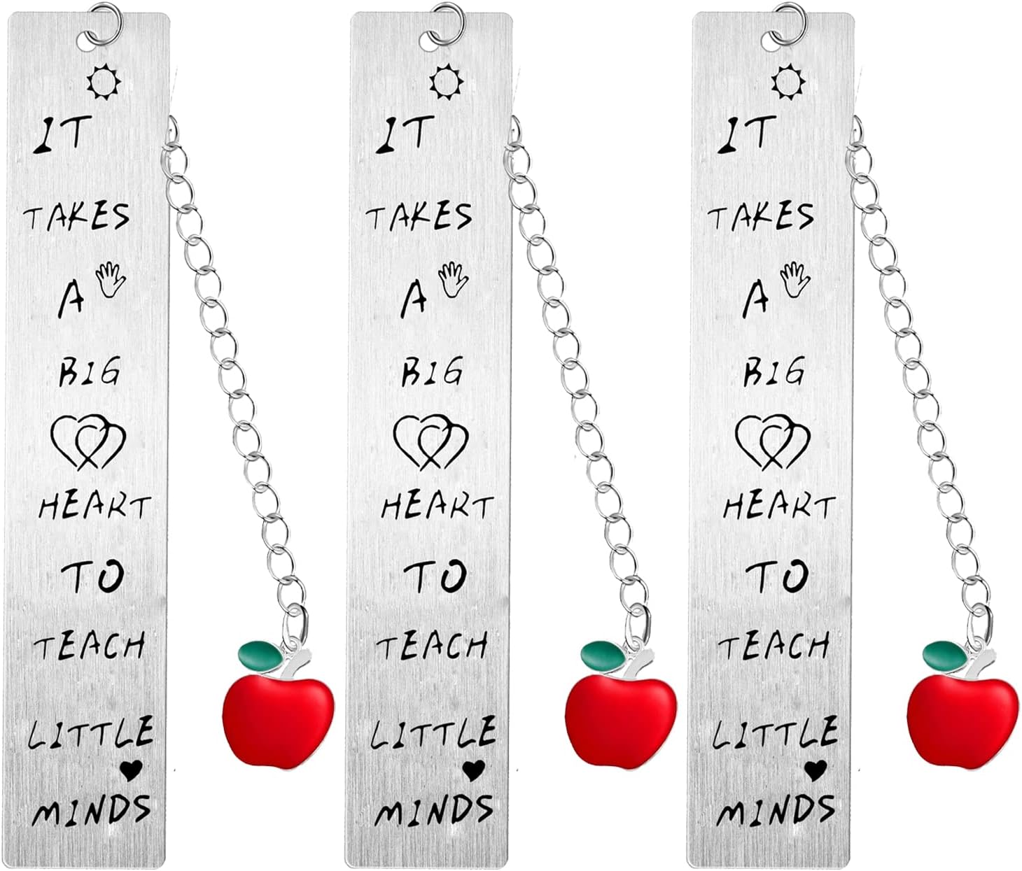 Best Teacher Bookmark Gift Set, Special 3PCs Teacher Appreciation Keepsake, Inno...