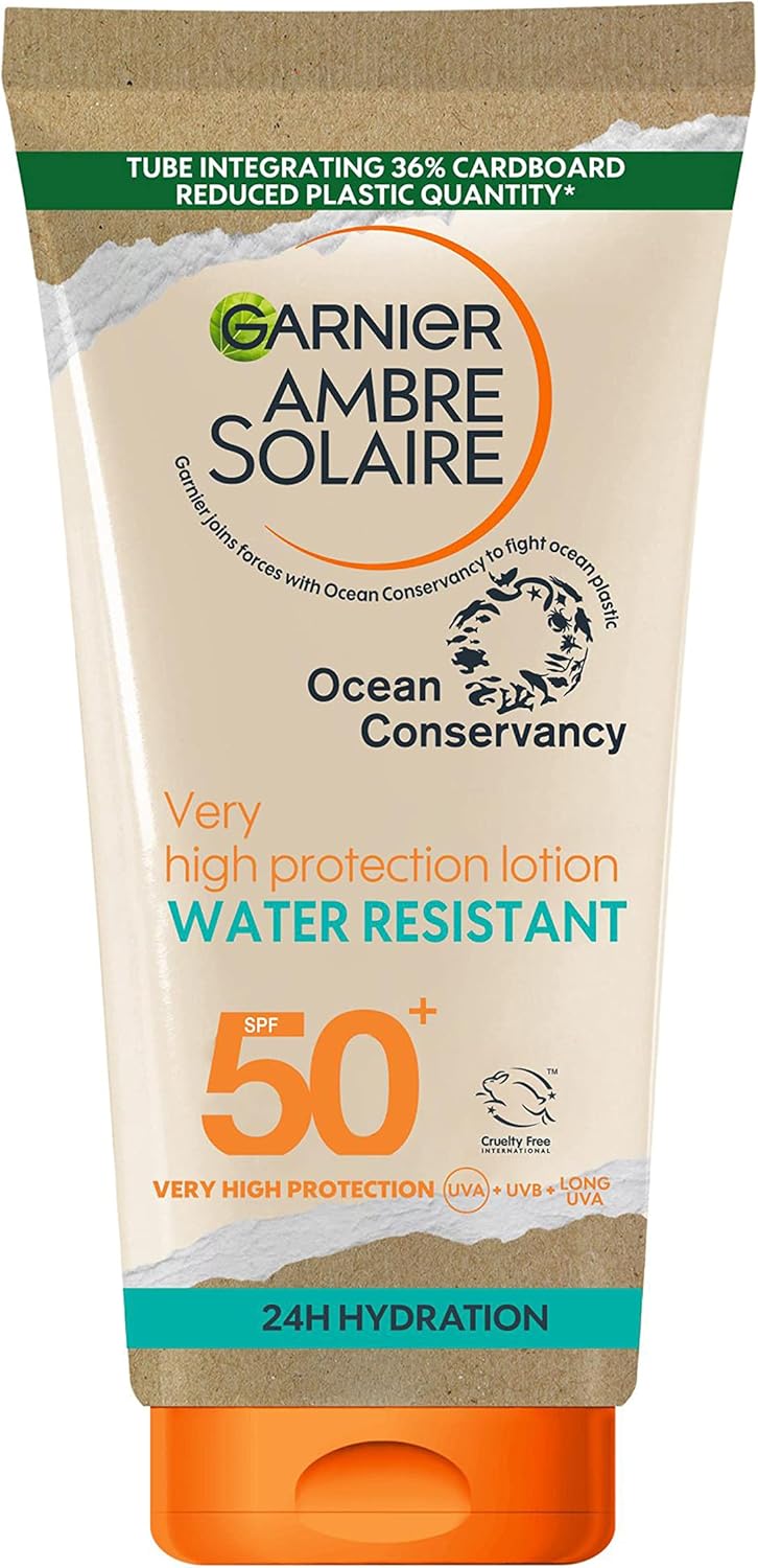 Garnier Ambre Solaire SPF 50+ Water Resistant High...