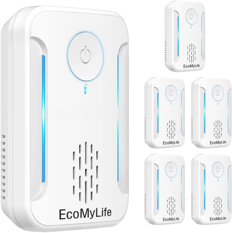Best EcoMyLife Ultrasonic Pest Repeller, Special Electronic Pest Repellent, Affo...