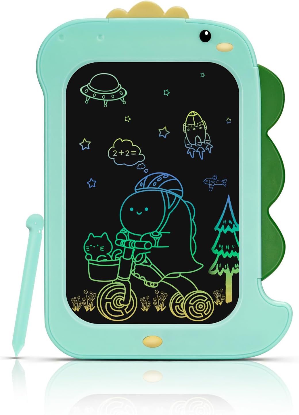 bemece LCD Writing Tablet, 8.5 Inch Colorful Doodle Board Drawing Tablet for Kid...